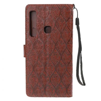 Чехол UniCase Leaf Wallet для Samsung Galaxy A9 2018 (A920) - Brown