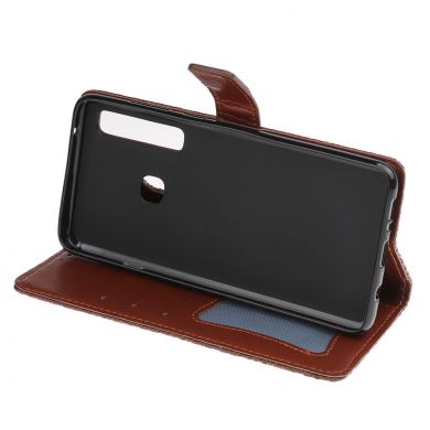 Чехол UniCase Leaf Wallet для Samsung Galaxy A9 2018 (A920) - Brown