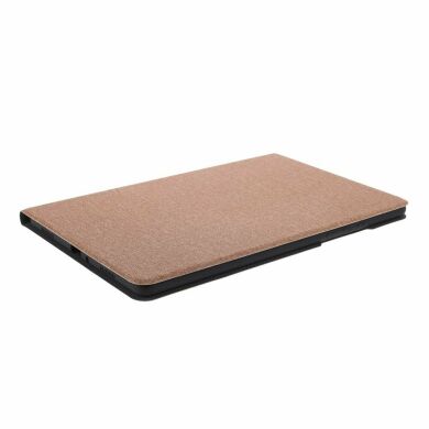 Чохол UniCase Texture Stand для Samsung Galaxy Tab A7 10.4 (2020) - Light Brown