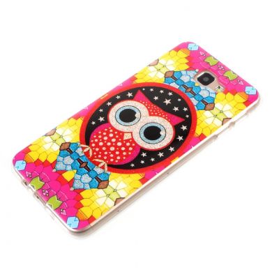 Силіконовий чохол Deexe Life Style для Samsung Galaxy J5 Prime, Mosaic Owl