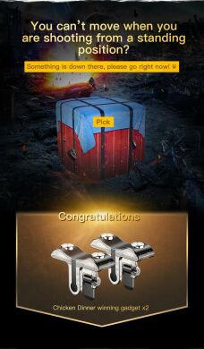 Игровой контроллер BASEUS Trigger G9 One Pair - Black