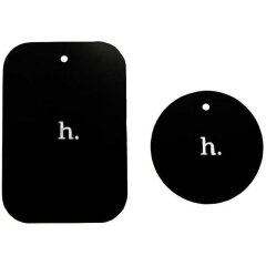 Комплект магнітних наклейок Hoco Magnetic Plates - Black