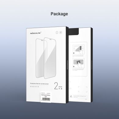 Комплект захисних плівок NILLKIN Impact Resistant Curved Film для Samsung Galaxy S24 - Black