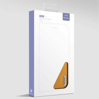 Кожаный чехол DUX DUCIS Wish Series для Samsung Galaxy S10e (G970) - Khaki