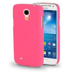 Пластиковая накладка Deexe Pure Color для Samsung Galaxy S4 mini - Magenta