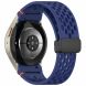 Ремешок Deexe Astra Strap для Samsung Galaxy Watch 4 / 4 Classic / 5 / 5 Pro / 6 / 6 Classic / 7 / FE - Midnight Blue. Фото 1 из 7