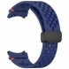 Ремешок Deexe Astra Strap для Samsung Galaxy Watch 4 / 4 Classic / 5 / 5 Pro / 6 / 6 Classic / 7 / FE - Midnight Blue. Фото 4 из 7