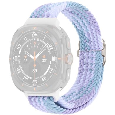 Ремінець Deexe Braided Strap для Samsung Galaxy Watch Ultra (47mm) - Purple