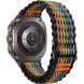 Ремінець Deexe Flow Snap для Samsung Galaxy Watch Ultra 2 / Ultra / Ultra (2025) - Rainbow