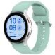 Ремешок Deexe Silicone Band для Samsung Galaxy Watch 4 / 4 Classic / 5 / 5 Pro / 6 / 6 Classic / 7 / FE - Green. Фото 2 из 8