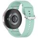 Ремешок Deexe Silicone Band для Samsung Galaxy Watch 4 / 4 Classic / 5 / 5 Pro / 6 / 6 Classic / 7 / FE - Green. Фото 1 из 8