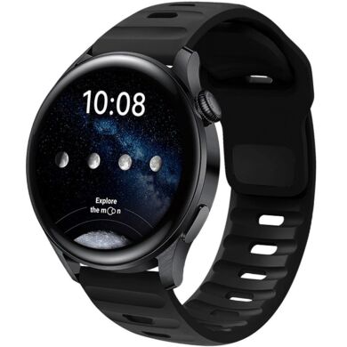 Ремінець Deexe Sport Band для годинників з шириною кріплення 20 мм - Black