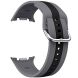 Ремешок Deexe Sport Strap для Samsung Galaxy Watch 8 (40/44mm) / 8 Classic - Grey / Black. Фото 3 из 6