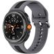 Ремешок Deexe Sport Strap для Samsung Galaxy Watch 8 (40/44mm) / 8 Classic - Grey / Black. Фото 2 из 6