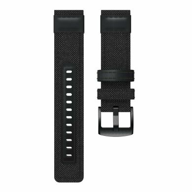 Ремешок UniCase Canvas Strap для Samsung Galaxy Watch 46mm / Watch 3 45mm / Gear S3 - Black