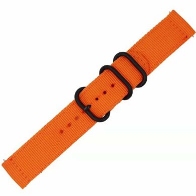 Ремешок UniCase Nylon для часов с шириной крепления 22мм - Orange