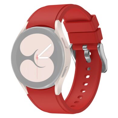 Ремінець UniCase Silicone Band для Samsung Galaxy Watch 4 Classic (46mm) / Watch 4 Classic (42mm) / Watch 4 (40mm) / Watch 4 (44mm) - Red