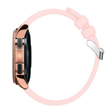 Ремешок UniCase Twill Texture для Samsung Galaxy Watch 42mm / Watch 3 41mm - Pink