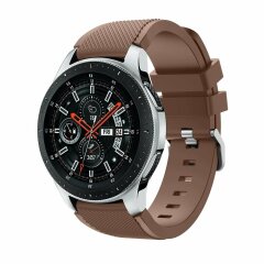 Ремінець UniCase Twill Texture для Samsung Galaxy Watch 46mm / Watch 3 45mm / Gear S3 - Brown