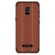 Защитный чехол NXE Leather Cover для Samsung Galaxy A8 2018 (A530) - Brown. Фото 2 из 6