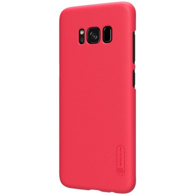 Пластиковый чехол NILLKIN Frosted Shield для Samsung Galaxy S8 Plus (G955) + пленка - Red