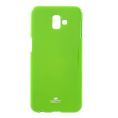 Силиконовый чехол MERCURY Glitter Powder для Samsung Galaxy J6+ (J610) - Green