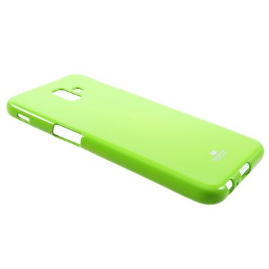 Силіконовий чохол MERCURY Glitter Powder для Samsung Galaxy J6+ (J610), Green