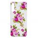 Силиконовый (TPU) чехол Deexe LumiCase для Samsung Galaxy A7 2018 (A750) - Vivid Flowers. Фото 1 из 6