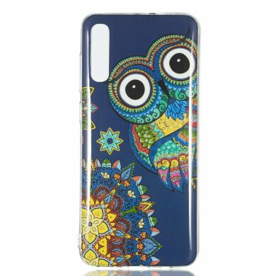 Силіконовий (TPU) чохол Deexe LumiCase для Samsung Galaxy A70 (A705) - Colorized Owl