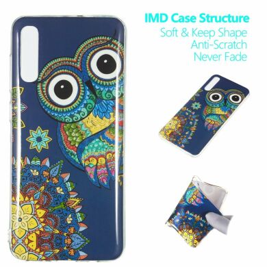 Силіконовий (TPU) чохол Deexe LumiCase для Samsung Galaxy A70 (A705) - Colorized Owl