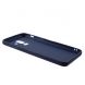 Силиконовый (TPU) чехол Deexe Matte Case для Samsung Galaxy J8 2018 (J810) - Dark Blue. Фото 3 из 3