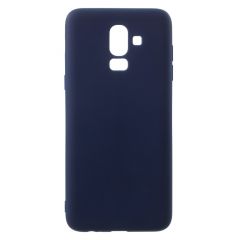 Силіконовий (TPU) чохол Deexe Matte Case для Samsung Galaxy J8 2018 (J810) - Dark Blue