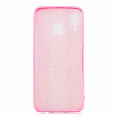 Силиконовый (TPU) чехол Deexe Matte Case для Samsung Galaxy M20 (M205) - Pink