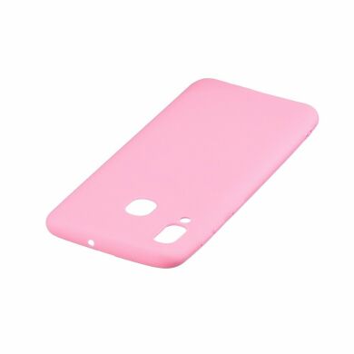Силиконовый (TPU) чехол Deexe Matte Case для Samsung Galaxy M20 (M205) - Pink