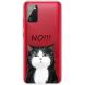 Силиконовый (TPU) чехол Deexe Pretty Glossy для Samsung Galaxy A02s (A025) - Cat. Фото 1 из 4