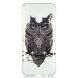 Силіконовий (TPU) чохол Deexe Pretty Glossy для Samsung Galaxy A50 (A505) - Black Owl