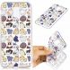 Силиконовый (TPU) чехол Deexe Pretty Glossy для Samsung Galaxy A6 2018 (A600) - Cat Pattern. Фото 1 из 5