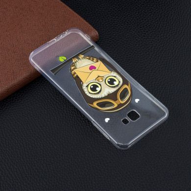 Силиконовый (TPU) чехол Deexe Pretty Things для Samsung Galaxy J4+ (J415) - Owl