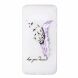 Силіконовий (TPU) чохол Deexe Pretty Glossy для Samsung Galaxy S10e (G970) - Purple Feather and Birds