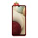 Силиконовый (TPU) чехол UniCase 3D Cartoon Pattern для Samsung Galaxy A12 (A125) / A12 Nacho (A127) / M12 (M127) - Strawberry. Фото 2 из 5