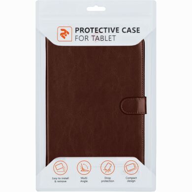 Универсальный чехол 2Е Basic для планшетов с диагональю 7-8 дюймов - Brown