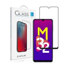 Защитное стекло ACCLAB Full Glue для Samsung Galaxy M32 (M325) - Black
