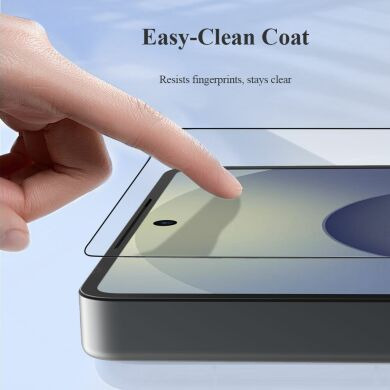 Защитное стекло LEREACH Tempered Glass Full Screen Protector для Samsung Galaxy S25 Ultra (S938) - Black