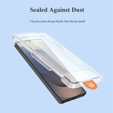 Защитное стекло LEREACH Tempered Glass Full Screen Protector для Samsung Galaxy S25 Ultra (S938) - Black