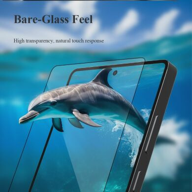 Защитное стекло LEREACH Tempered Glass Full Screen Protector для Samsung Galaxy S25 Ultra (S938) - Black