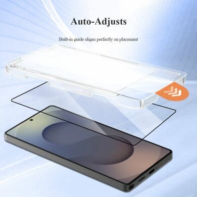 Защитное стекло LEREACH Tempered Glass Full Screen Protector для Samsung Galaxy S25 Ultra (S938) - Black