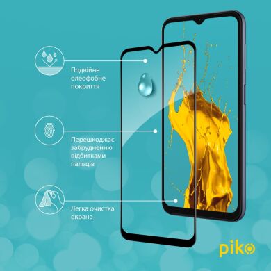 Защитное стекло Piko Full Glue для Samsung Galaxy M14 (M146) - Black
