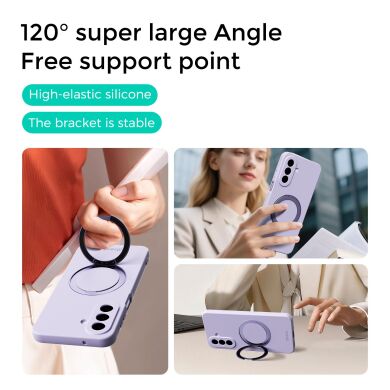 Защитный чехол ABEEL Lyra Skin Kickstand with MagSafe для Samsung Galaxy A27 (A276) - Purple