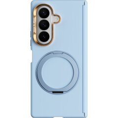 Защитный чехол ABEEL Silk Ring Magnetic (FF) для Samsung Galaxy Fold 8 Ultra - Sky Blue