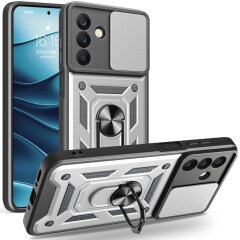 Защитный чехол Deexe Armor Shield для Samsung Galaxy A26 (A266) - Silver